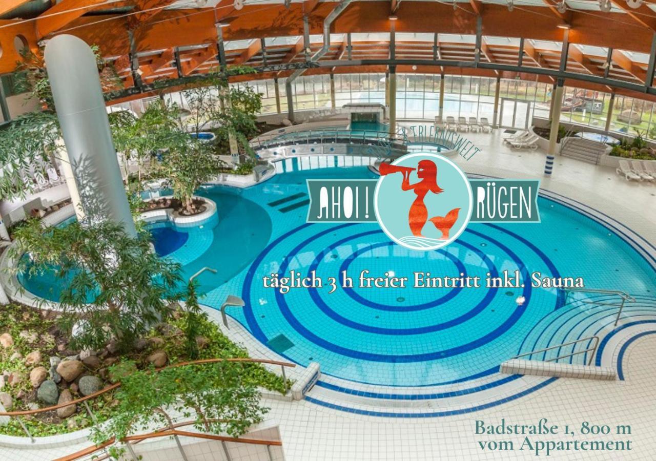 Das Appartement Inselliebe Ruegen Inkl Sauna Und 3H Taeglich Eintritt Ahoi Schwimmbad Sellin  Zewnętrze zdjęcie